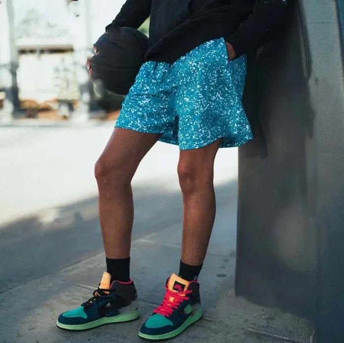 Loose Basketball Shorts Quick Dry Summer Casual Beach American Sporty Brand Women's Style Streetwear High Waist Shorts