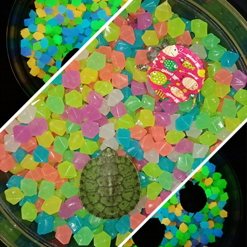 Glow Stones Garden Decoration Decorative Stones Artificial Stones 100 Pcs