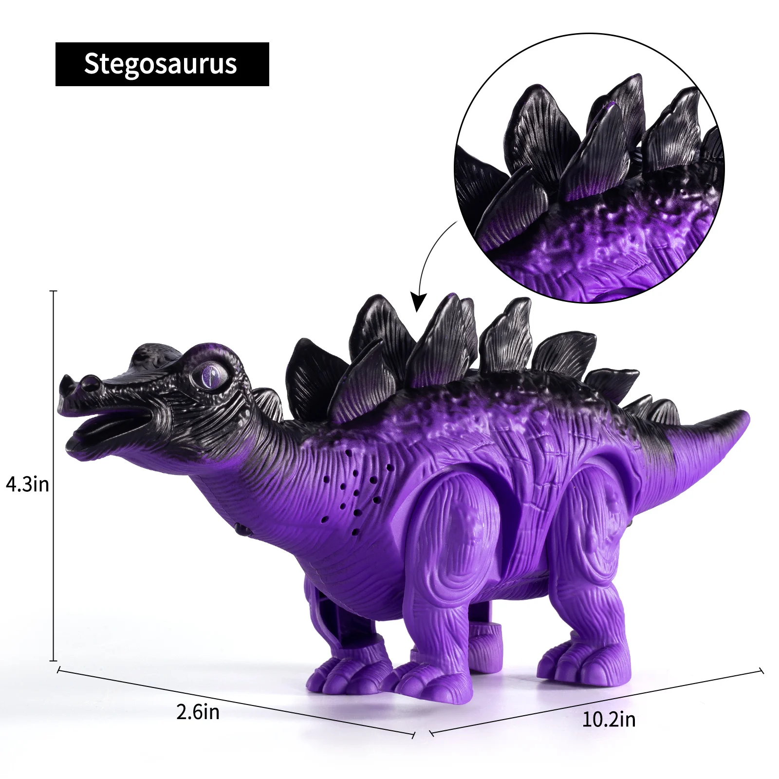 Remote Control Dinosaur Toy Set Walking Dinosaur Electric Dinosaur Toy with Light and Sound Boys Girls Gift 5