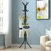 2022Standing Coat Rack Wall Entrance Shoe Rack Metal Stand for Furniture on Wheels Hanger Floor Clothes Wardrobes Clothing Shelf 1