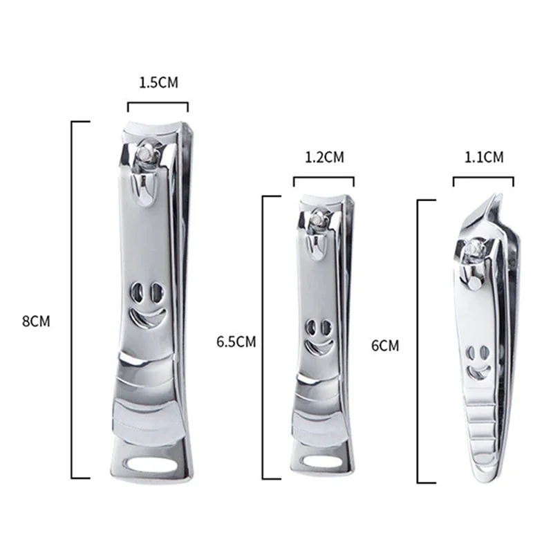 1/2/3Pcs Nail Clipper Premium Stainless Steel Clipper Trimmers Cutters Manicure Tools Fingernail Cutters Nail Art Tools nail clipper set,nail clipper,nail care kit,nail scissors set,nail clippers,manicure pedicure kit,manicure set,manicure sets,manicure nail clipper set,nail clippers kit