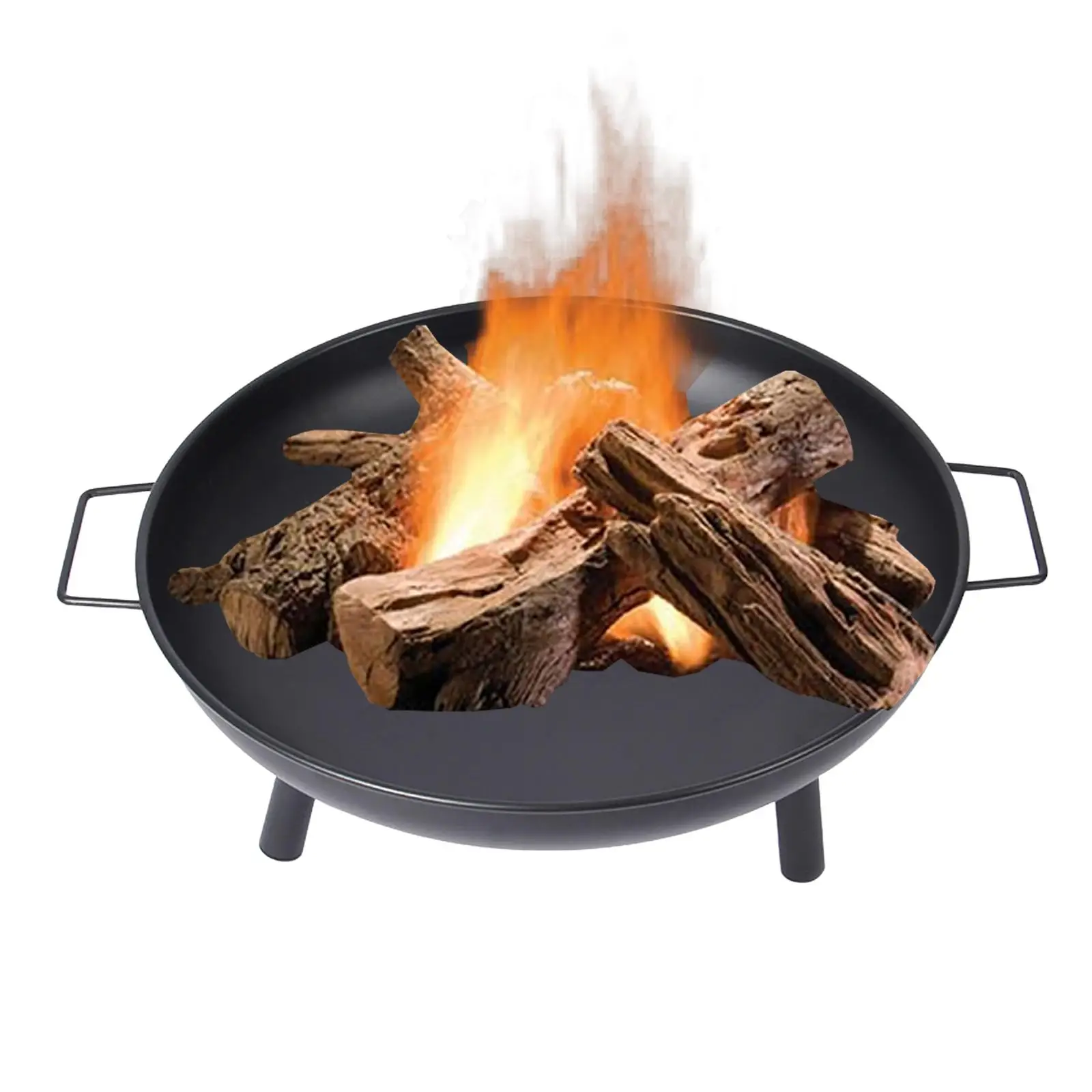 Cast Firepit Wood Burning Fireplace for Backyard Terrace Camping