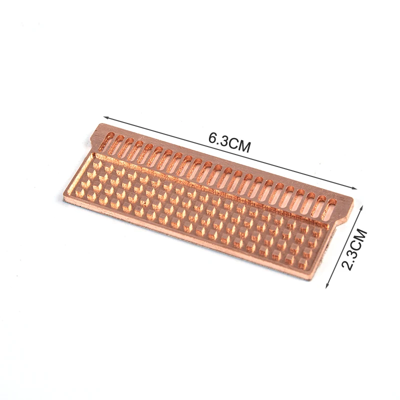 Laptop RAM Heatsink 1pcs 0.5mm/1.5mm/2mm/3mm Pure Copper