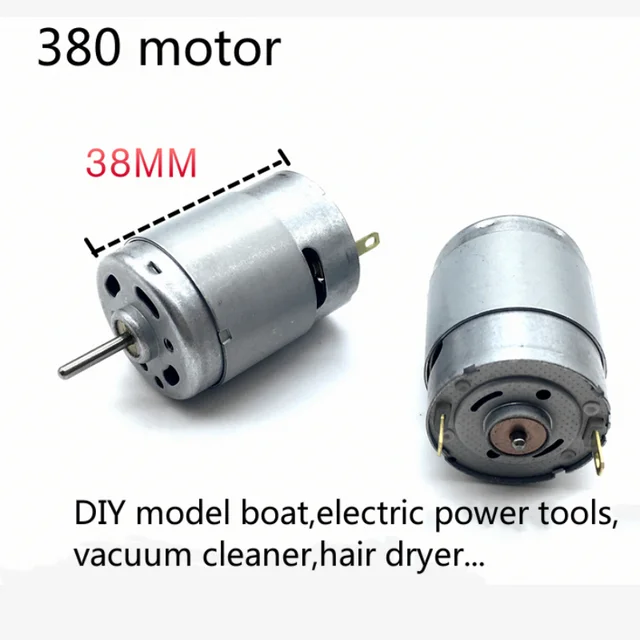 Good RS 380 Motor 12V High Speed Large Torque DC Micro Motor