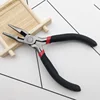 Mini Pliers Diagonal Pliers Round Bent Needle Nose Cutter Handcraft Beading Insulated Plier For DIY Small Jewelry pliers tools 2