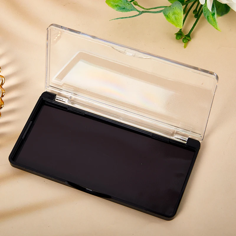 Makeup Mixing Palette Makeup Palette Holder 1Pcs 12x6.3cm Empty Magnetic Cosmetics Palette Eyeshadow Blusher DIY Beauty Makeup Box Makeup Dispensing Box
