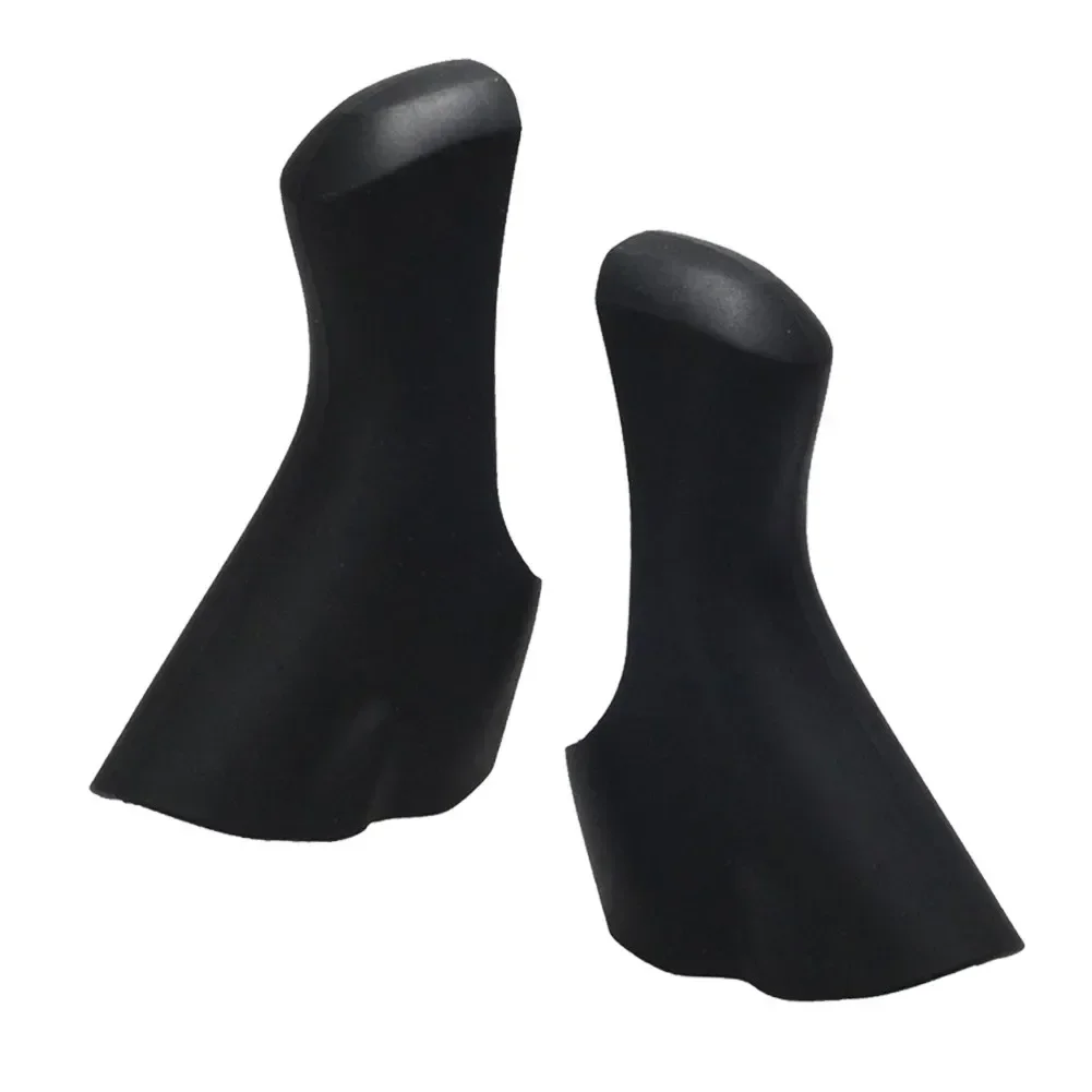 Bike Shifter Lever Cover Bike Bracket Cover Set For-Shimano Lever Hood Rubber ST-6800/5800/4700/4703 Shift Brake 1 Pair Bicycle Durable