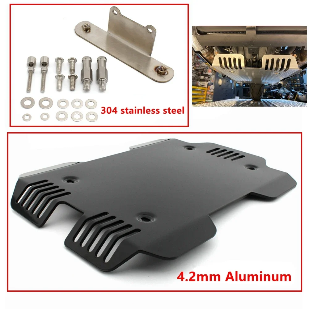 

Motorcycle pod engine base anti-skid plate protective cover engine cooling grid chassis suitable for BMW R18 Classic 2020-2021