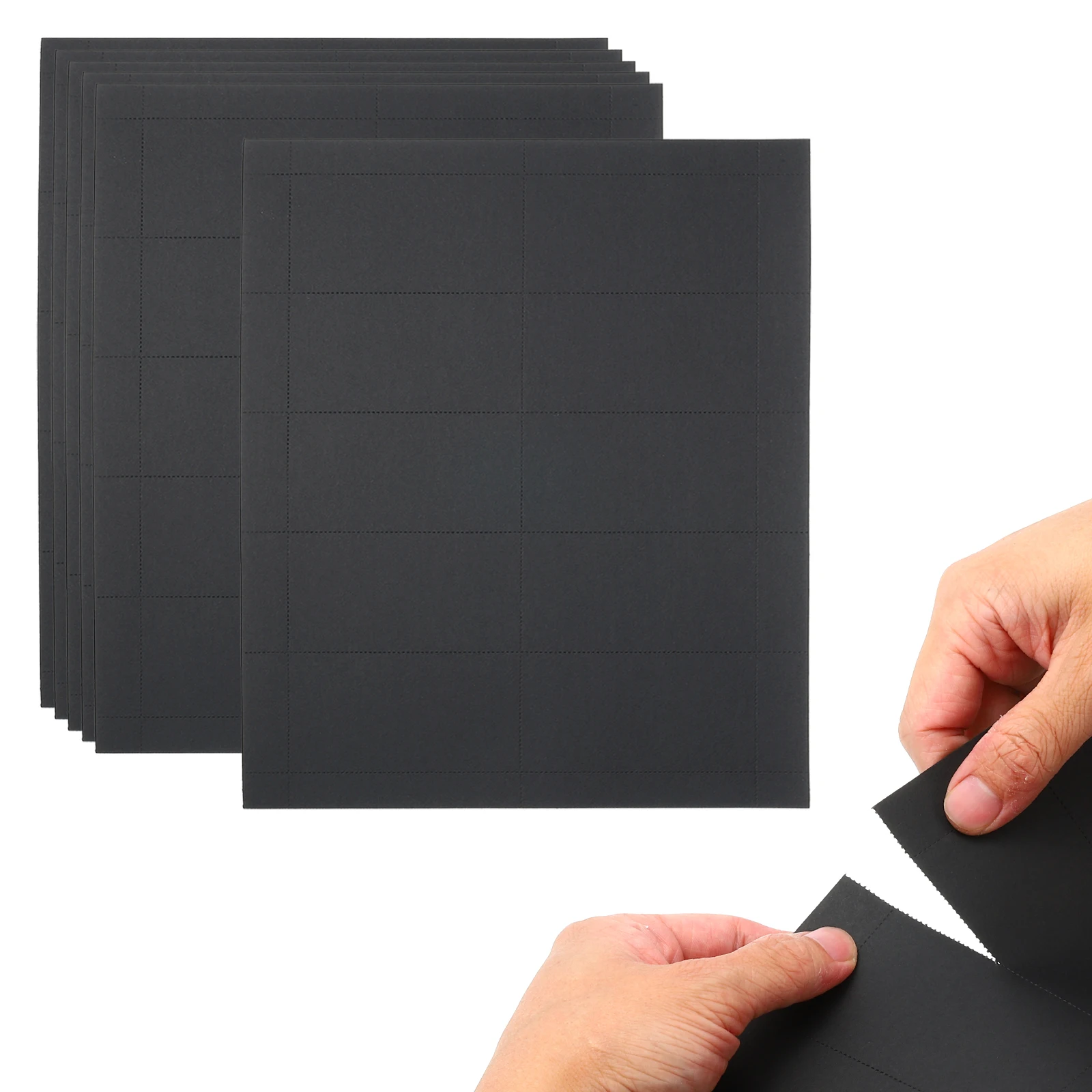 3.5"x2" Printable Business Cards, 1000 Cards Perforated Card Stock Paper for Laser and Inkjet Printer 180gsm, 100Pcs 10 Sheets