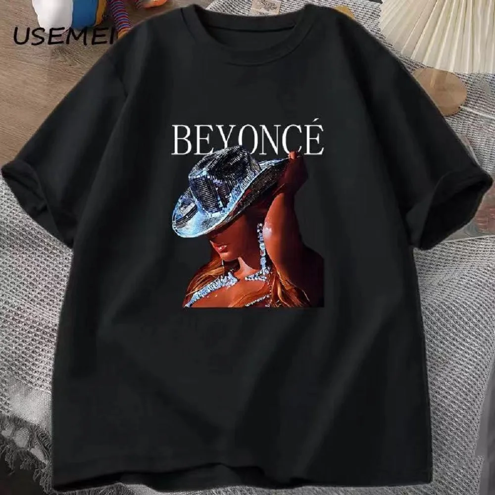 Beyonce Renaissance Tour T Shirt Men Women Cotton Tops T-shirt O Neck ...