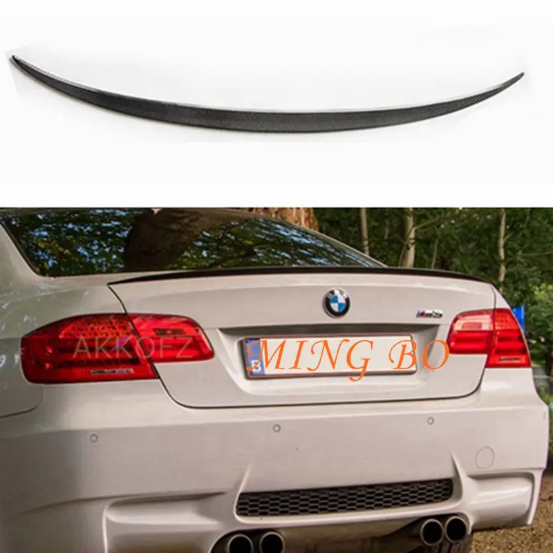 

For BMW 3 Series E92&E92 M3 Coupe M Style Carbon fiber Rear Spoiler Trunk wing 2005-2013 FRP Forged carbon