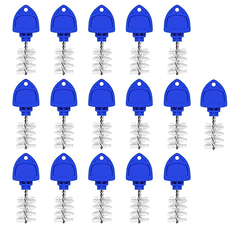 Beer Faucet Tap Plug Brush Beer Tap Cleaning Brush Cover Plug Homebrew Faucet Cap 16pcs