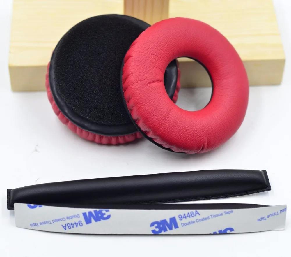 Фото Амбушюры для наушников Sennheiser HD25, HD 25, HD 25-1, HD25-1ii, HD25SP, HMD25, HME25, hmack25, кожаные №2