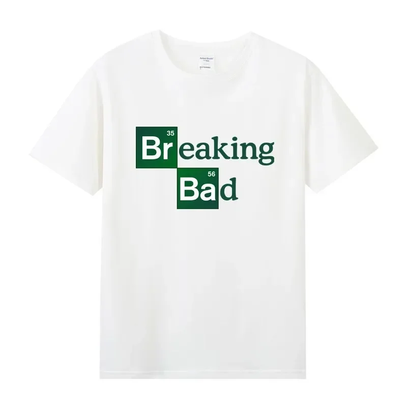 Summer Cotton Round Neck Short-sleeved T-shirt Plus Size Bottoming Shirt American TV Show Breaking Bad Gus Heisenberg 6