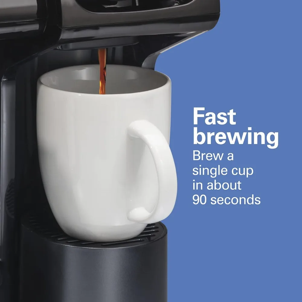 2-Way Coffee Maker, Compatible with K-Cup Pods or Grounds, Combo