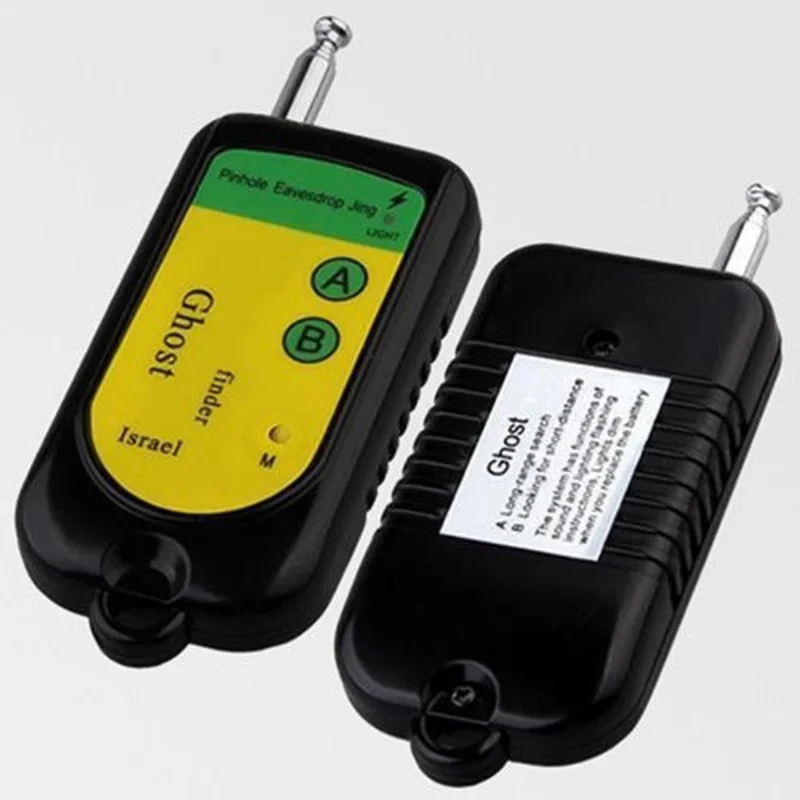 RF Wireless Signal Detector Tracker Portable Mini Camera Finder Full Frequency Alarm Device Anti-Spy Radio Wave Detector