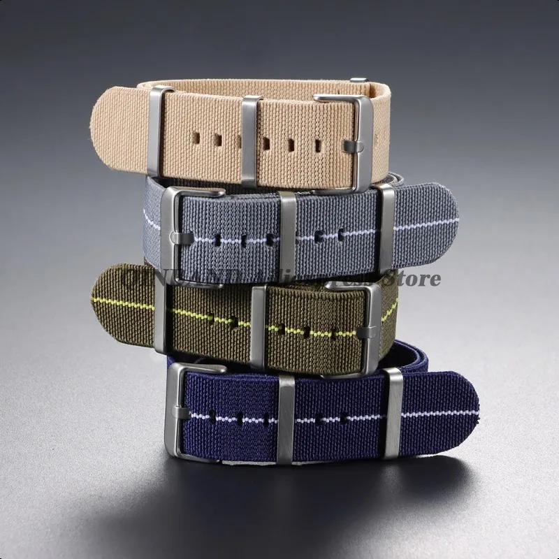 Elastic Nylon Woven Watch Strap Bracelet