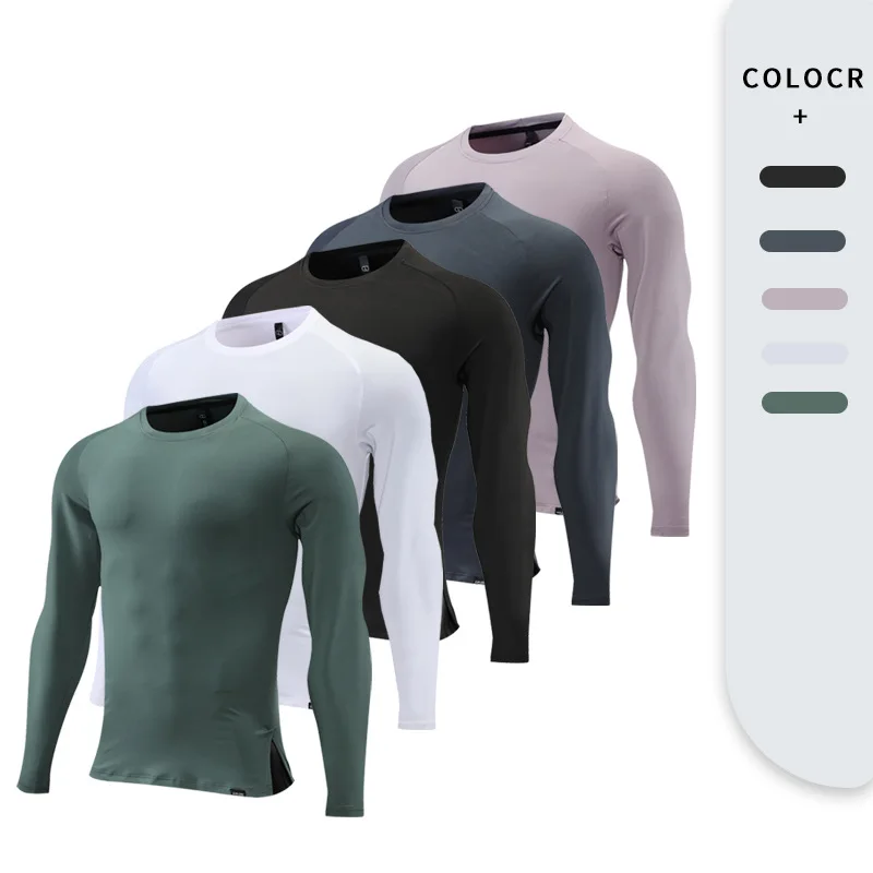 

Men Women Compression Running Long Base T Shirt Fitness Sport Soccer Basketball Football Skiing Training Gym Bottom Clothes 898