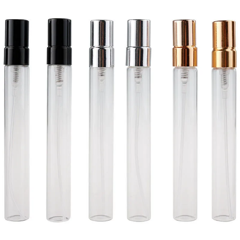 

2ml 3ml 5ml 10ml Mini Refillable Sample Perfume Glass Bottle Travel Empty Spray Atomizer Bottle Cosmetic Packaging Container
