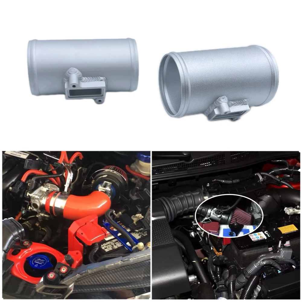 76mm/63mm Luftstrom Sensor Adapter Intake Meter Halterung Basis Luftstrom Adapter für Nissan Für Honda für Ford 3 zoll/2,5 zoll MAF – Detail 3