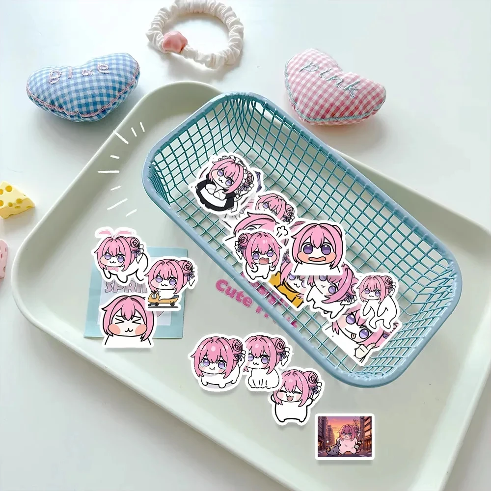 50Pcs Nikke Doro Doll Victory Goddess Decorative Waterproof Stickers Pack