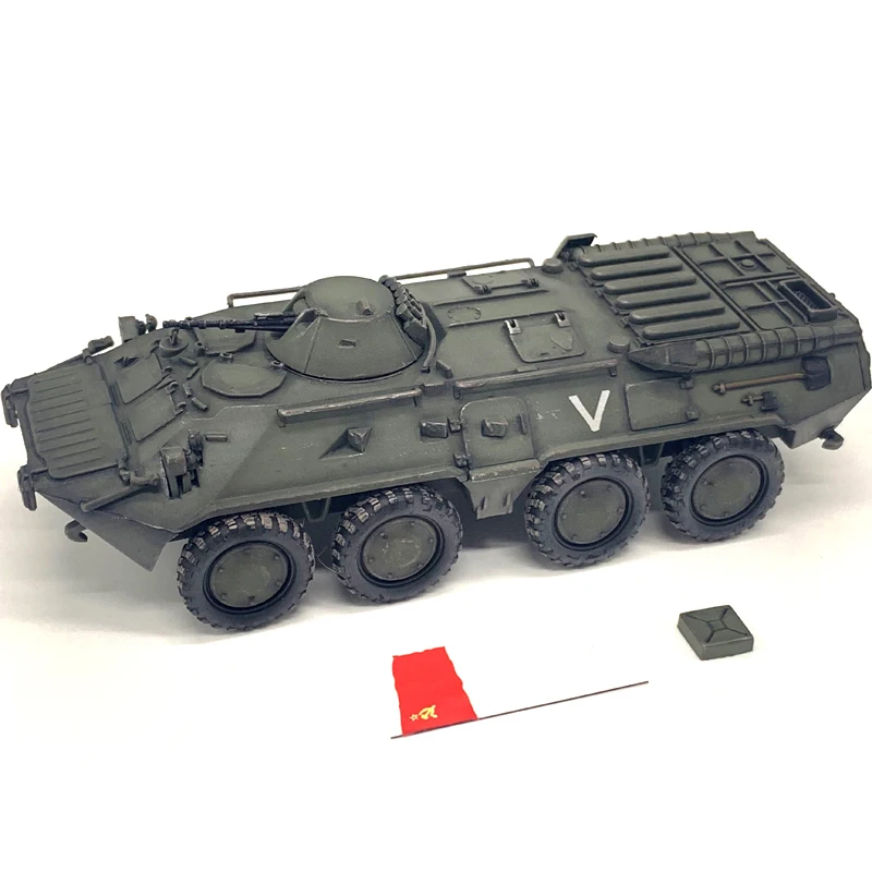 Scala 1/72 Operazioni Militari Speciali Russe Btr80 Veicolo Da Trasporto Blindato Btr-80A Modello Giocattolo Ventagli Per Adulti Regalo Da Collezione