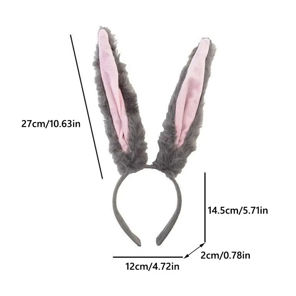 Sweet Rabbit Ears Headbands Cosplay Bunny Girl Cute Girls Hairband Photo Prop Bunny Headband Hair Accessories