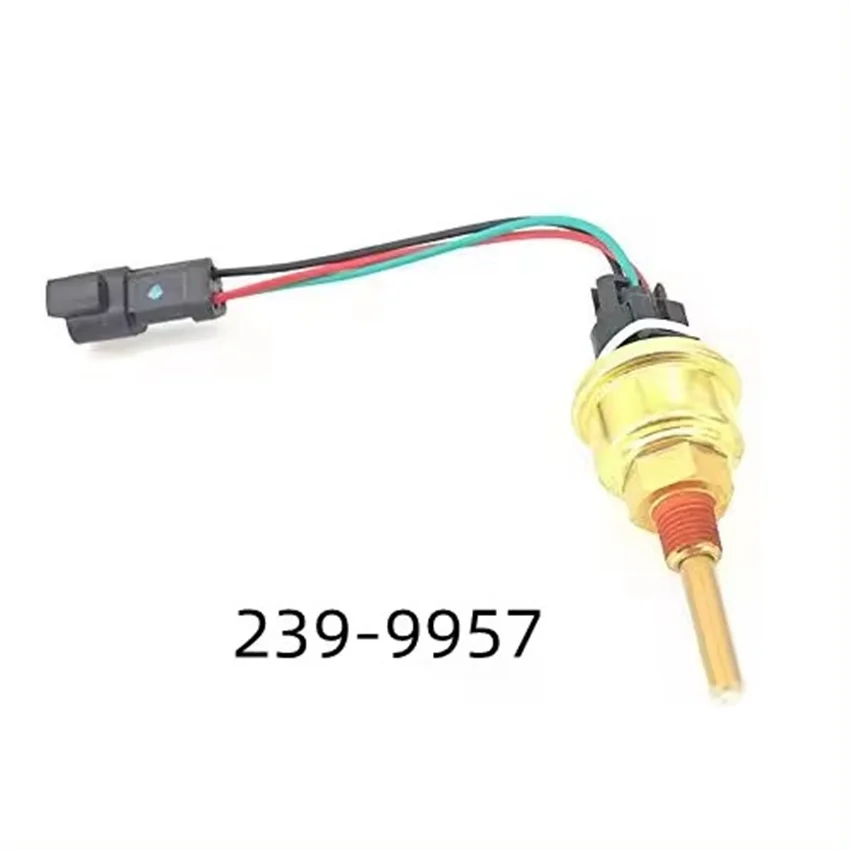 

Датчик температуры воды 239-9957 2399957 для экскаватора Caterpillar CAT 3126B 3306 3406E 3412E 3508B 3512, двигатель C10 C12