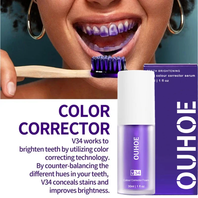 Teeth Whitening Product Teeth Whitening Essence Toothpaste Serum Remove Plaque Stains Oral Hygiene Cleaning Dental Bleaching Tools Fresh Breath Tooth Care