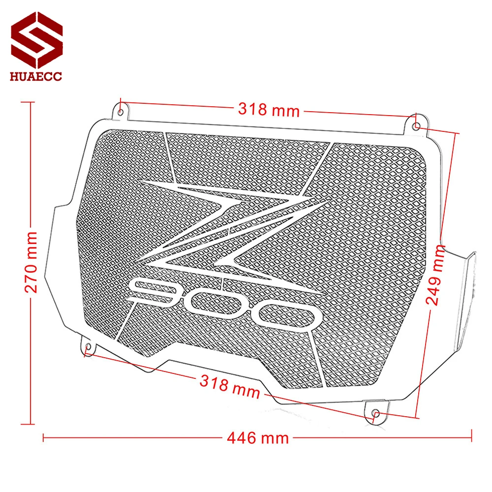Z900 2017-2021 Radiator Grille Guard Cover Protector For Kawasaki Z900 Z 900 ABS 2017-2020 Z900 SE 2023 2022