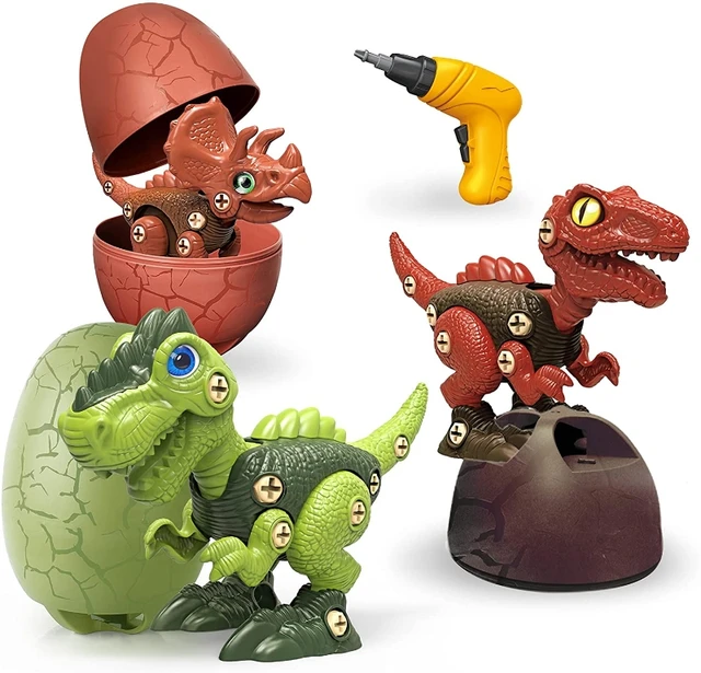 STEM Learning Toy Disassembled Joints Dinosaur Educational Brain Game Funny Toy 1