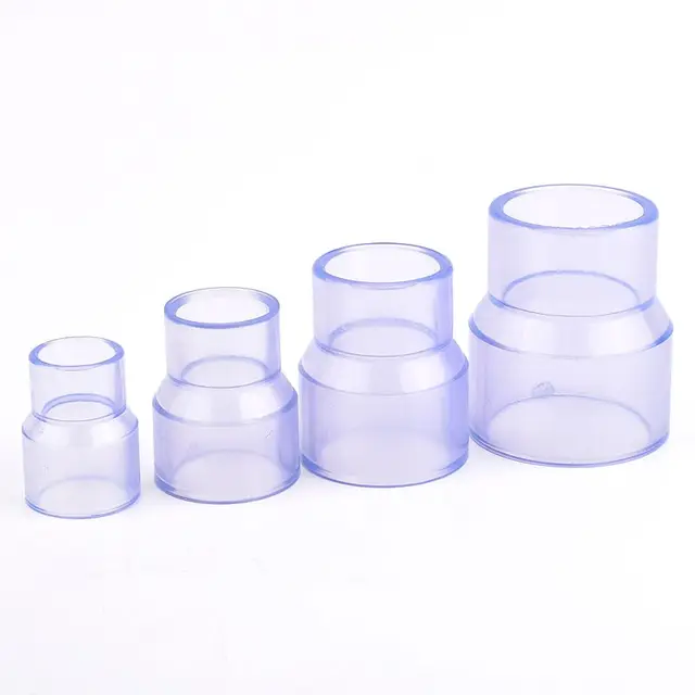 1 ~ 5Db Id 25 63-20 50 Mm Upvc Átlátszó, Egyenes Redukáló Csatlakozó Vízellátó Cső Kert Öntözőcsövek Szerelvényei - Image 3