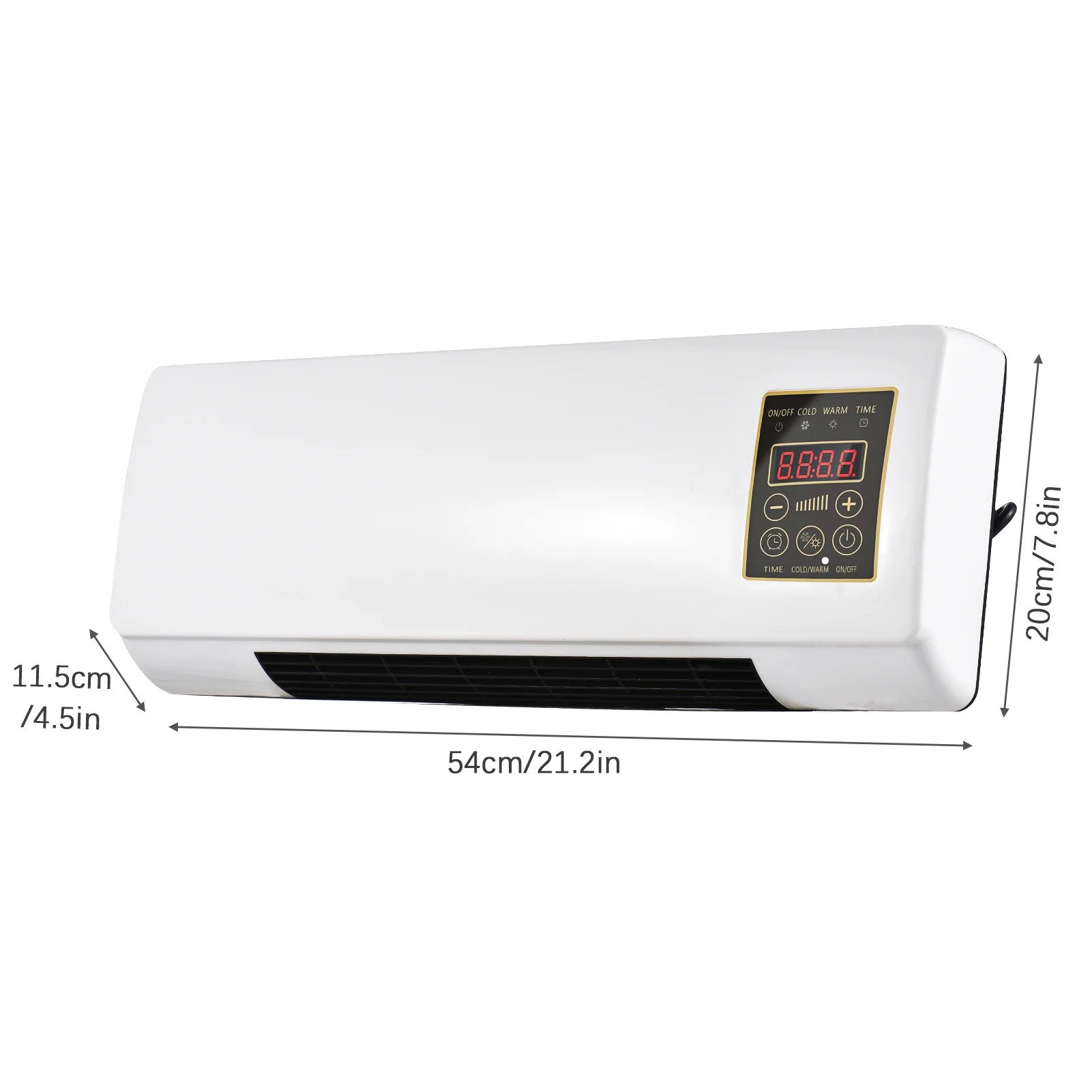 Portable Heater and Air Conditioner Combo Wall Mounted Desktop 2in1  Electric Heater Air Conditioner Heating and Cooling - AliExpress