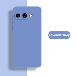Sleek Soft Silicone Protective Phone Case - Enhanced Bumper Durability for Google Pixel 10a (Lavender Grey)