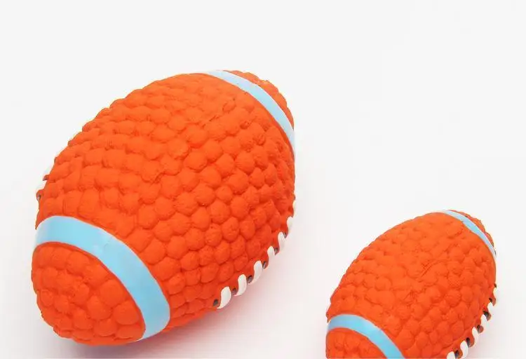 Natural Rubber Ball - Squeaky Toy For Dog