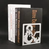 2Pcs Dragon Book Ends Heavy Book Stand Book rack Hollow Iron Bookends Stand Shelf Home Desk Stationery Writing Desk 4