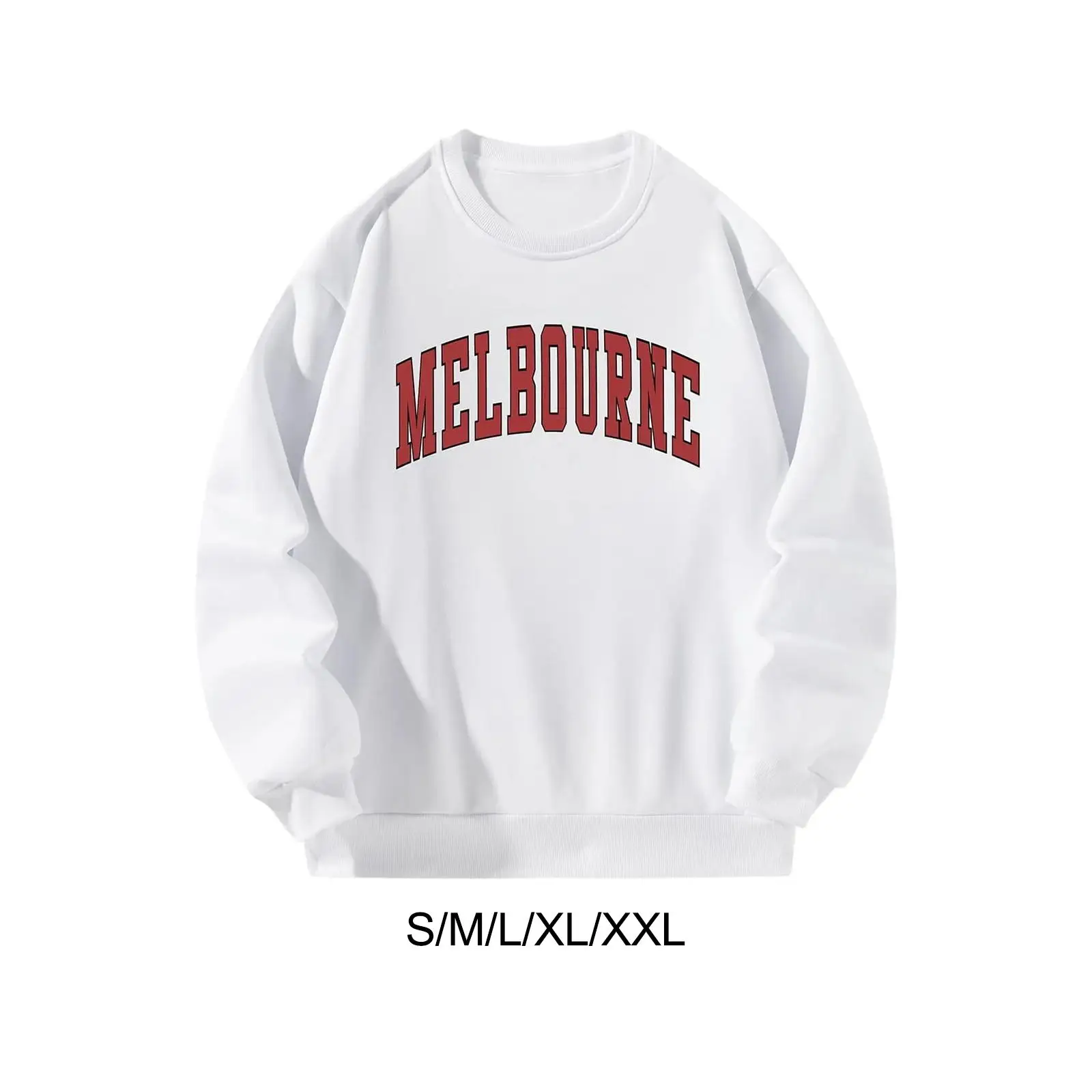 

Women Crewneck Sweatshirt Letter Print Fashion Oversized Activewear Pullover Tops for Spring Shopping Travel Sports Going Out
