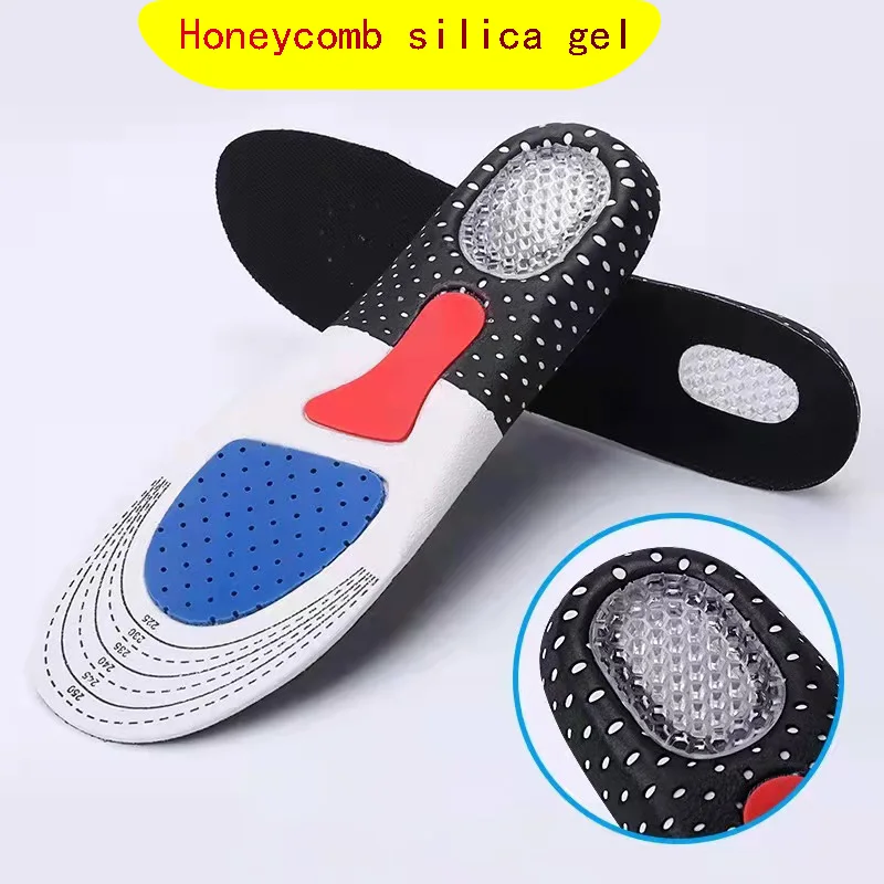 Description Picture 5 of itemCuttable Silicone Insoles for Shoe Men Women Orthotic Arch Support Sport Shoe Pad Soft Running Insert Cushion Memory Foam Insole