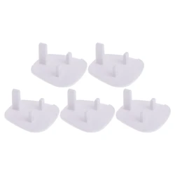 5 Pc Socket for Protection Electric Shock Hole Children Care Baby Safety Electrical Security Plastic Safe Lock Outlet Co