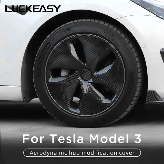 4 Stück für Tesla Modell 3 18 Zoll Naben kappe Original Auto Ersatz Rad  kappe Auto Rad kappe Voll abdeckung Zubehör 2021 2022 - AliExpress
