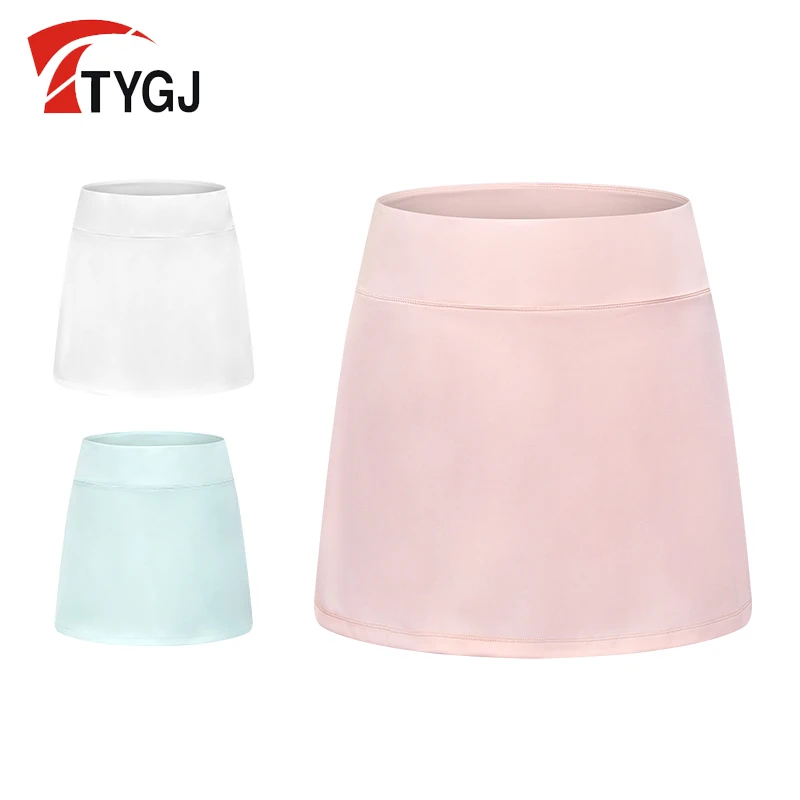 TTYGJ Golf Clothing Women's Short Skirt Quick Drying Breathable Badminton Tennis Pants Skirt Yoga Running Marathon