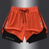 【 S-5XL 】 NASA GISS Sports Three Piece Pants Summer Popular Anti glare Double layered Sports Shorts for Men and Women Couples Ru 6