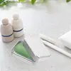 Practical Soap Box with Lid Aluminum Tin Square Soap Holder Box Travel Soap Storage Case Prevent Soap Dissolving Bathroom Supply 2