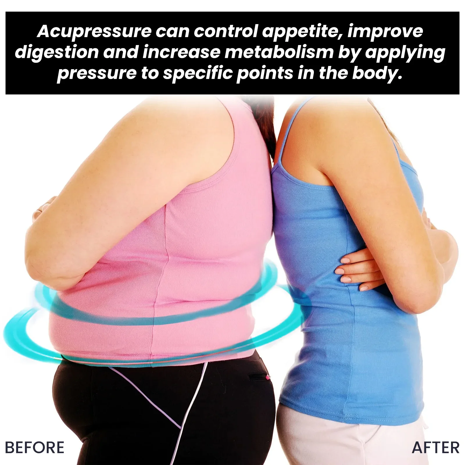 EELHOE Weight Loss Wrist Strap Firm Shaping Burn Fat Slimming ProductS Anti Cellulite Promote Blood Circulation Lazy Person Slim