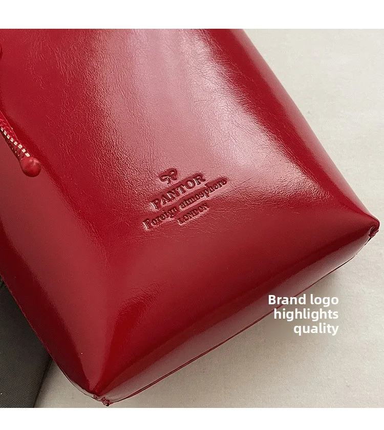Mini Crossbody Bag - PU Leather Luxury Shoulder Handbag for Women 2024