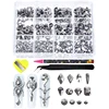 12 Grid Diamond Jewelry Set Nail Jewelry Decorations Shiny Rhinestone Nail Stickers for DIY Nail Art Accessories 1