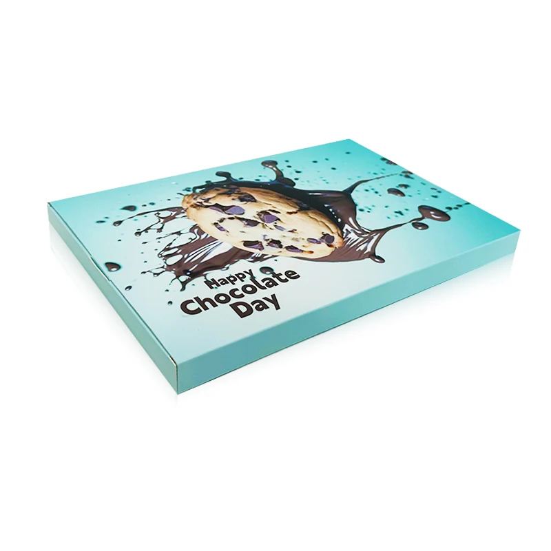 맞춤형 도매 맞춤 로고 인쇄 크리스마스 DIY 박스 애완 동물 스위트 초콜릿 어드벤트 캘린더 빈 20일