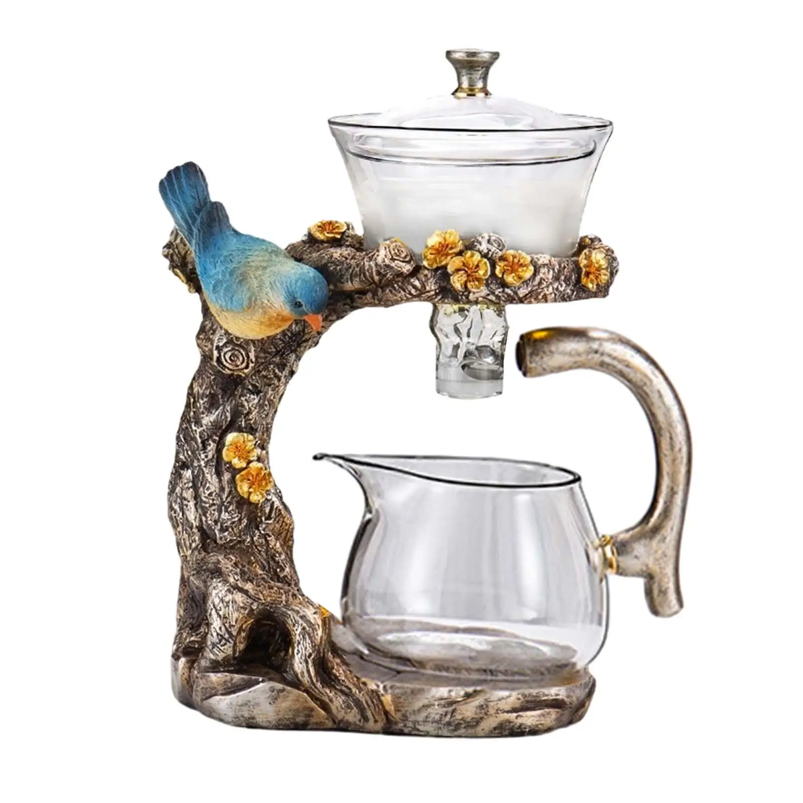 Magnetic Teapot Tea Kettle Kungfu Drip Teapot with Infuser for Birthday Gift Dining Room New Year Tea House Father's Day