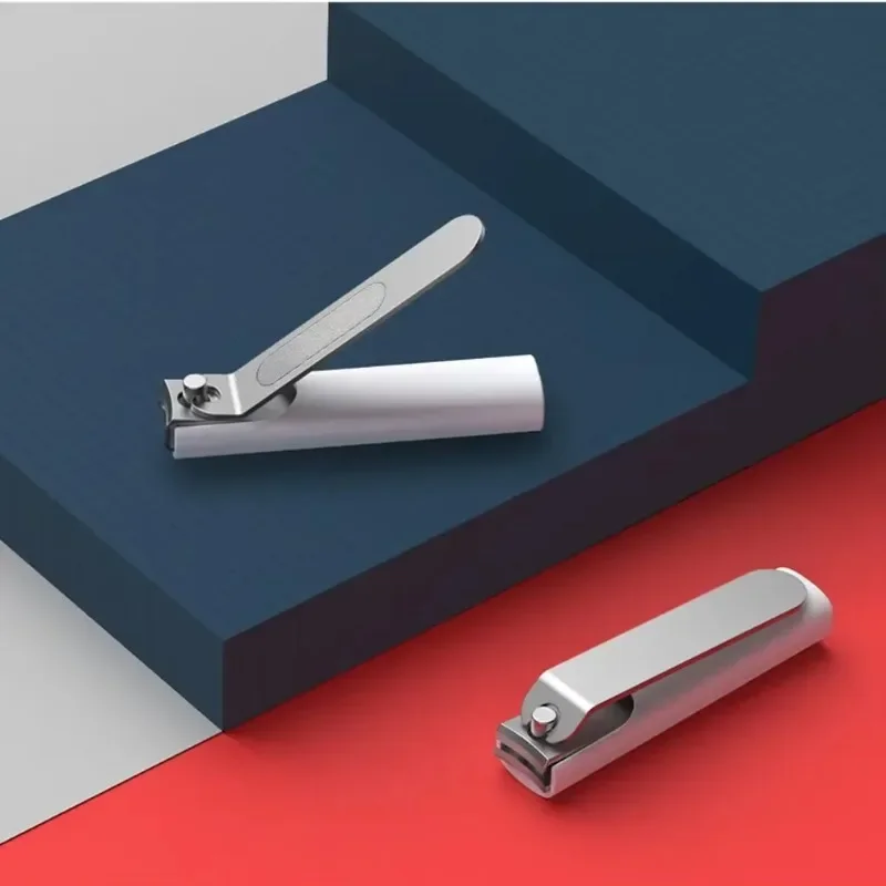 Stainless Steel Nail Clippers with Anti-splash Cover Trimmer electric nail clipper