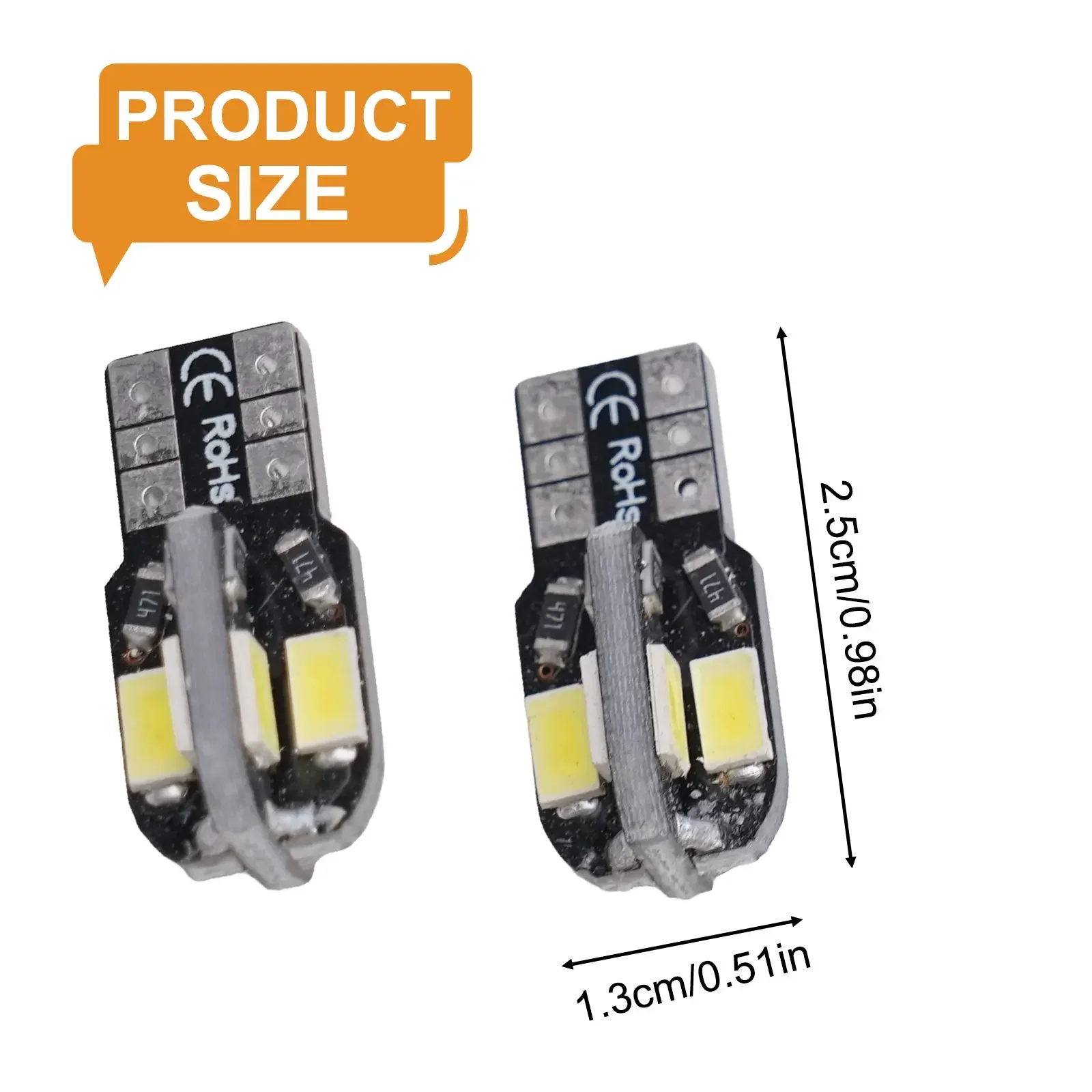 4pcs Motobike LED Bulbs for Suzuki GSXR 600 750